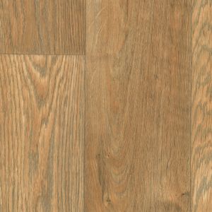 Sample of IVC 558 Brown Wood Effect Non Slip Vinyl Flooring