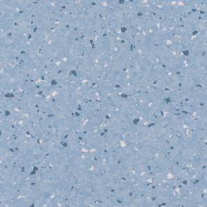 Blue Mosaic Effect Anti-Slip Contract Commercial Heavy-Duty Vinyl Flooring with 2.0mm Thickness, Contract Commercial Vinyl Waterproof Lino Flooring