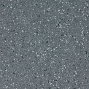 Grey Speckled Effect Anti-Slip Contract Commercial Vinyl Flooring for Usage in Kitchens, Garages, Hospitals, & Gyms with 2.0mm Thickness, Waterproof Linoleum Flooring