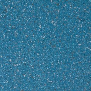 Speckled Effect Blue Non-Slip Contract Commercial Vinyl Flooring for Usage in Restaurants Kitchens, Gyms, & Hospitals with 2.2mm Thickness, Waterproof Linoleum Flooring