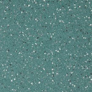 Green Speckled Effect Non-Slip Contract Commercial Vinyl Flooring for Usage in Restaurants Kitchens, Gyms, & Hospitals with 2.2mm Thickness, Waterproof Linoleum Flooring