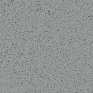 Silver Grey Speckled Effect Non-Slip Contract Commercial Vinyl Flooring for Usage in Kitchen, Garage, & Hospitals with 2.0mm Thickness, Waterproof Linoleum Flooring