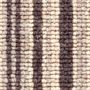 Cheltenham Stripe 08 Slate Grey Beige Carpet