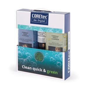 Coretec flooring Maintenance Kit - Clean, Quick & Green