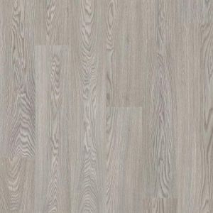 Wood Effect Grey Slip-Resistant Contract Commercial Heavy-Duty Vinyl Flooring with 2.0mm Thickness, Waterproof Linoleum Flooring