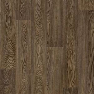 Brown Wood Effect Non-Slip Contract Commercial Vinyl Flooring for Usage in Restaurants Kitchens, Gyms, & Hospitals with 2.0mm Thickness