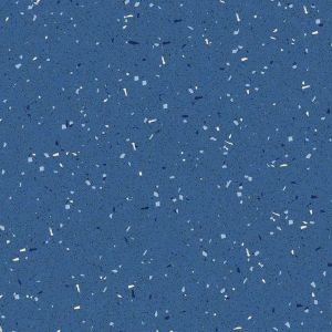 Blue Speckled Effect Anti-Slip Contract Commercial Vinyl Flooring for Usage in Restaurants Kitchens, Gyms, & Hospitals with 2.0mm Thickness