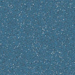 Blue Speckled Effect Non-Slip Contract Commercial Heavy-Duty Vinyl Flooring with 2.0mm Thickness, Waterproof Linoleum Flooring