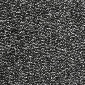 Dark Anthracite Loop Pile Bedroom Carpet and Felt Backing