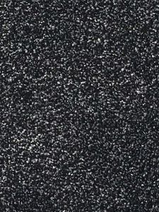 Pisa 06 Black Grey Bleach Cleanable Twist Pile Carpet